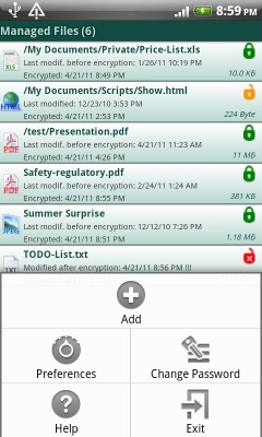 Encryption Manager